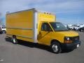  2007 Savana Cutaway 3500 Commercial Cargo Van Yellow