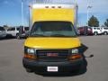 Yellow - Savana Cutaway 3500 Commercial Cargo Van Photo No. 2
