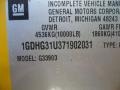 Yellow - Savana Cutaway 3500 Commercial Cargo Van Photo No. 10