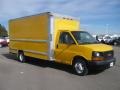 Yellow - Savana Cutaway 3500 Commercial Cargo Van Photo No. 1