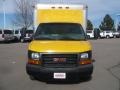 Yellow - Savana Cutaway 3500 Commercial Cargo Van Photo No. 2