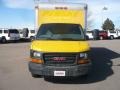 Yellow - Savana Cutaway 3500 Commercial Cargo Van Photo No. 2