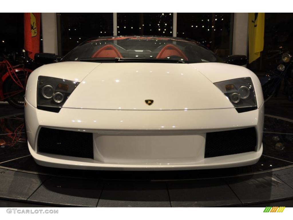 Bianco Isis 2006 Lamborghini Murcielago Roadster Exterior Photo #45444475