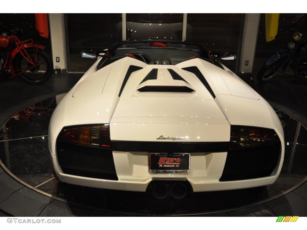 Bianco Isis 2006 Lamborghini Murcielago Roadster Exterior Photo #45444675