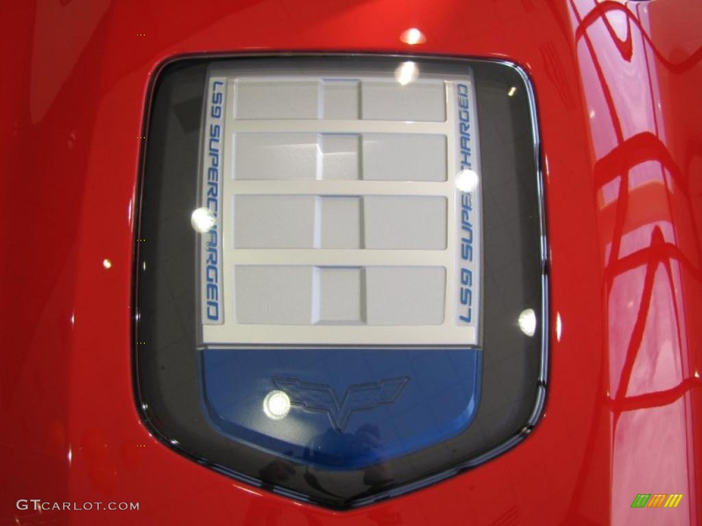 2010 Chevrolet Corvette ZR1 6.2 Liter Supercharged OHV 16-Valve LS9 V8 Engine Photo #45445151
