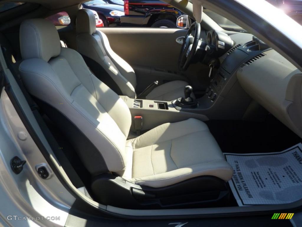 Frost Interior 2003 Nissan 350Z Touring Coupe Photo #45445503