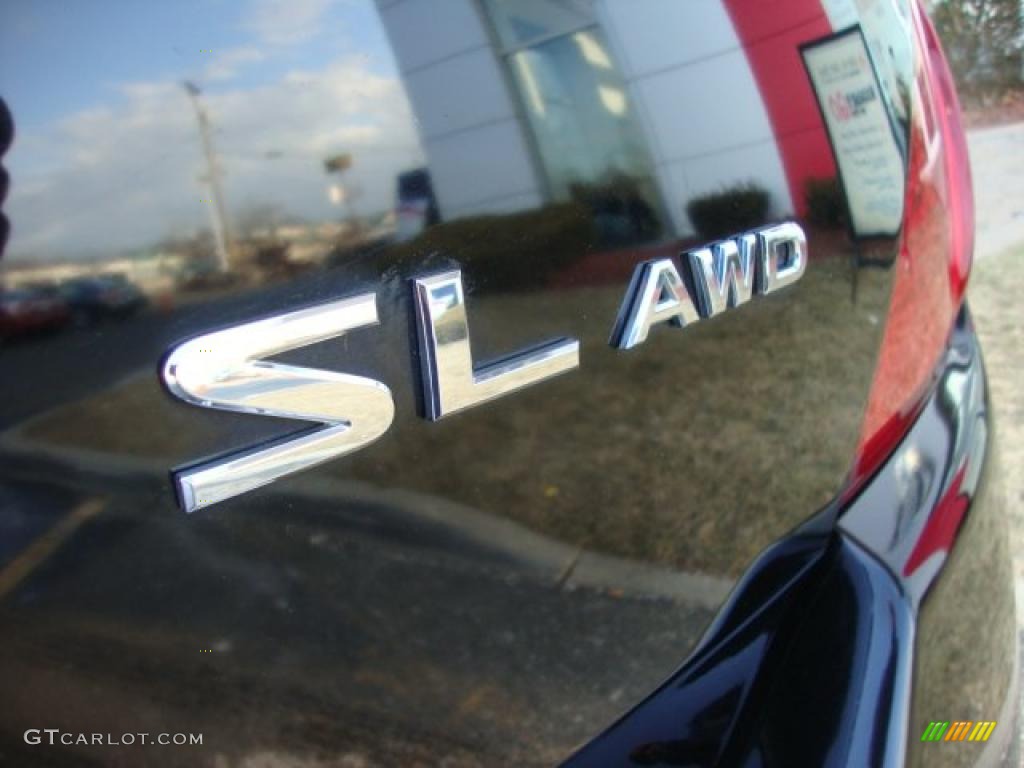 2007 Murano SL AWD - Super Black / Charcoal photo #6