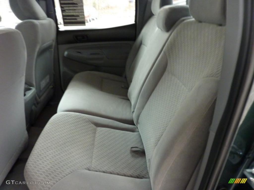 Graphite Gray Interior 2011 Toyota Tacoma V6 SR5 Double Cab 4x4 Photo #45447103
