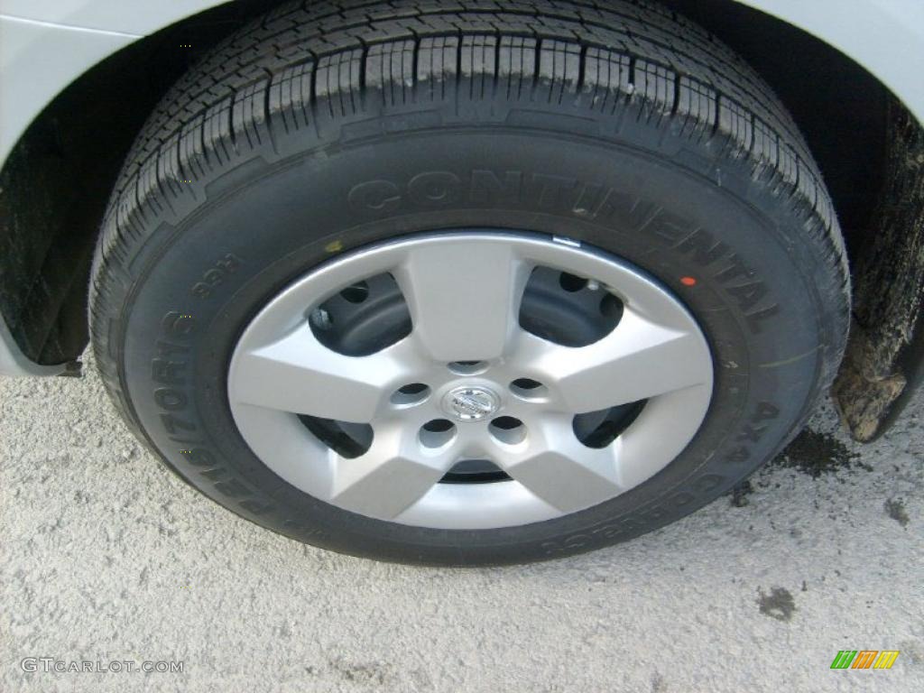 2011 Rogue S AWD - Silver Ice Metallic / Black photo #12