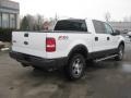 2005 Oxford White Ford F150 FX4 Roush Stage 1 SuperCrew 4x4  photo #7