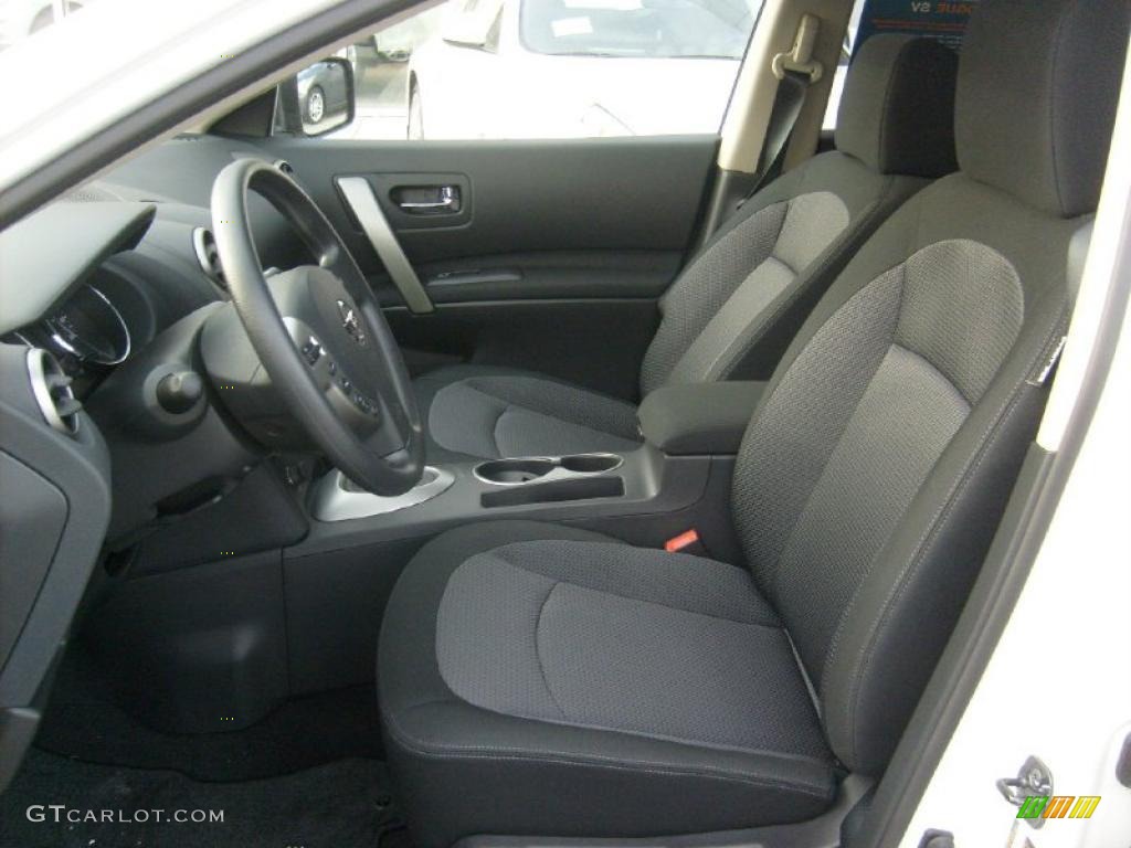 Black Interior 2011 Nissan Rogue SV AWD Photo #45451856