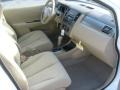 Beige 2011 Nissan Versa 1.8 S Hatchback Interior Color