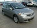 2011 Magnetic Gray Metallic Nissan Versa 1.8 S Hatchback  photo #10