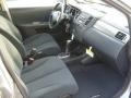 Charcoal 2011 Nissan Versa 1.8 S Hatchback Interior Color