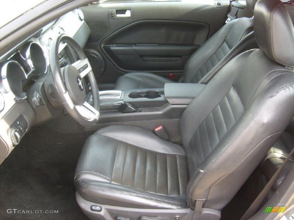 2005 Mustang GT Premium Convertible - Mineral Grey Metallic / Dark Charcoal photo #10