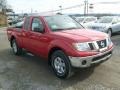 2011 Red Alert Nissan Frontier SV V6 King Cab 4x4  photo #10