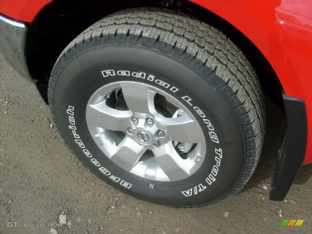 2011 Nissan Frontier SV V6 King Cab 4x4 Wheel Photo #45454896