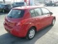 2011 Red Alert Nissan Versa 1.8 S Hatchback  photo #9