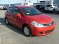 2011 Red Alert Nissan Versa 1.8 S Hatchback  photo #10