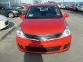 2011 Red Alert Nissan Versa 1.8 S Hatchback  photo #11