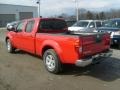 2011 Red Alert Nissan Frontier S Crew Cab 4x4  photo #7