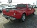 2011 Red Alert Nissan Frontier S Crew Cab 4x4  photo #9