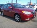 2007 Redfire Pearl Hyundai Elantra GLS Sedan  photo #7