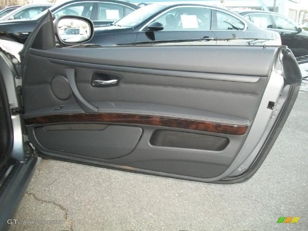 2011 BMW 3 Series 328i xDrive Coupe Black Door Panel Photo #45455540