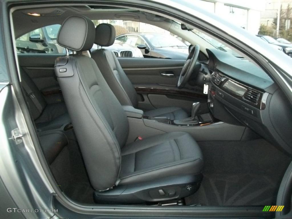 2011 3 Series 328i xDrive Coupe - Space Gray Metallic / Black photo #28