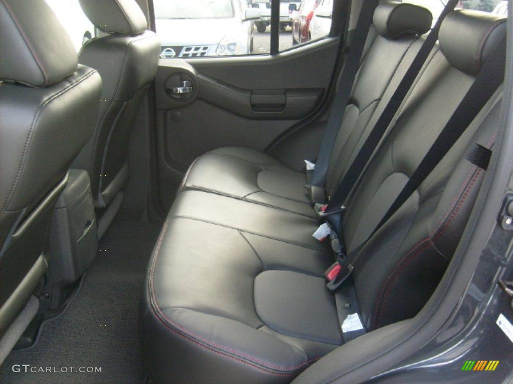 Pro 4X Gray Leather Interior 2011 Nissan Xterra Pro-4X 4x4 Photo #45455980