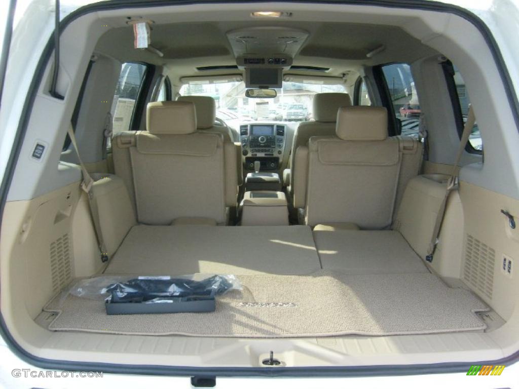 2011 Nissan Armada Platinum 4WD Trunk Photo #45456144