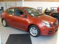 2011 Lava Red Nissan Sentra 2.0 SR  photo #1