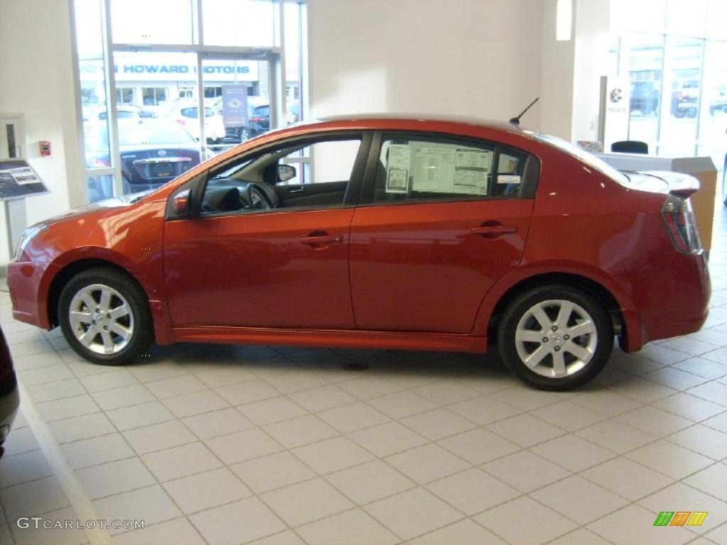 Lava Red 2011 Nissan Sentra 2.0 SR Exterior Photo #45458116