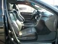 Ebony/Silver 2007 Acura TL 3.5 Type-S Interior Color