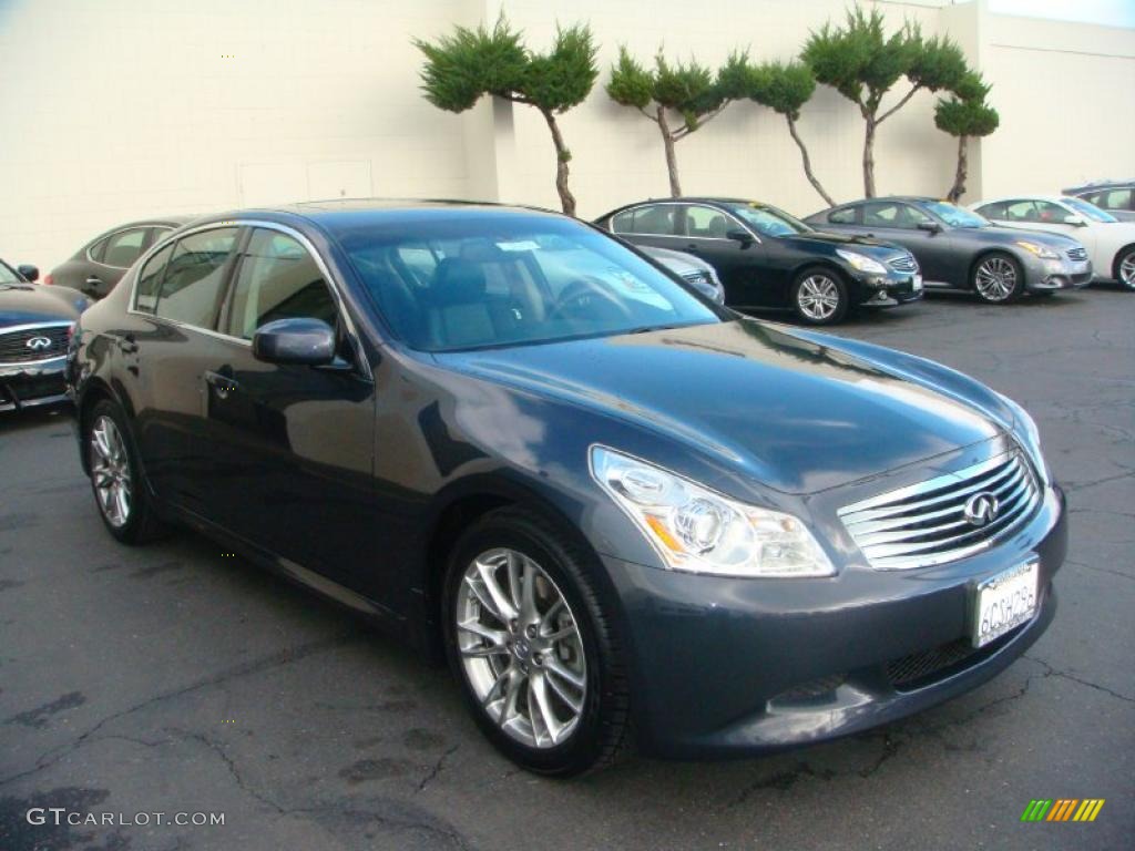Blue Slate Metallic 2008 Infiniti G 35 S Sport Sedan Exterior Photo #45459501