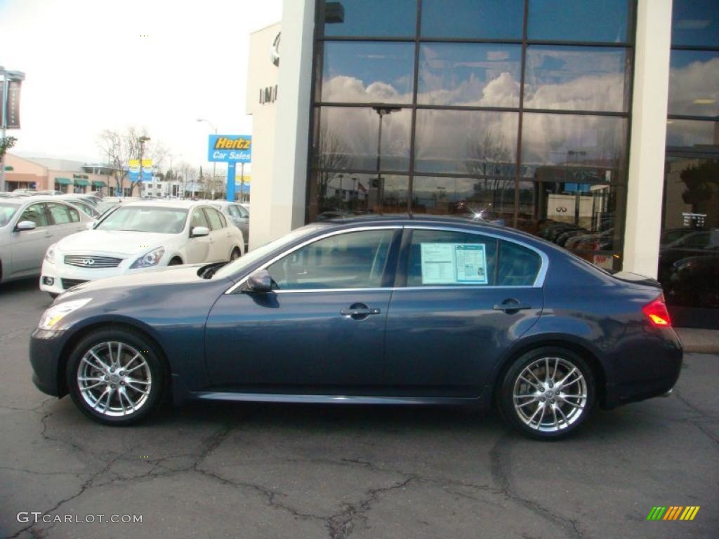 Blue Slate Metallic 2008 Infiniti G 35 S Sport Sedan Exterior Photo #45459513