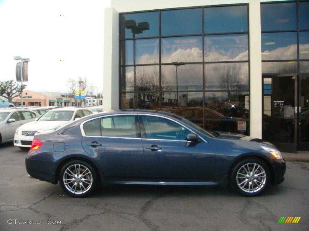 Blue Slate Metallic 2008 Infiniti G 35 S Sport Sedan Exterior Photo #45459553