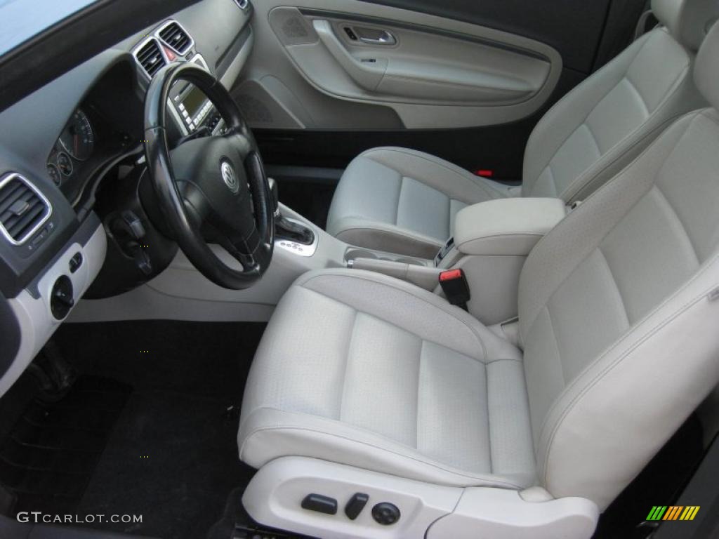 Cornsilk Beige Interior 2007 Volkswagen Eos 2.0T Photo #45460558