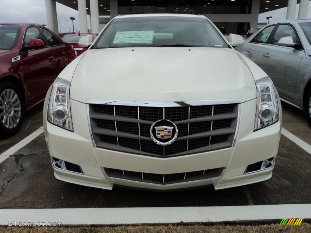 White Diamond Tricoat 2011 Cadillac CTS 3.6 Sedan Exterior Photo #45461047