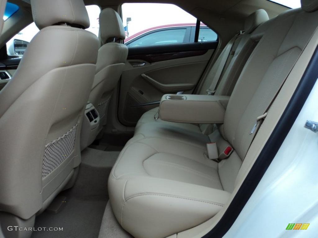 Cashmere/Cocoa Interior 2011 Cadillac CTS 3.6 Sedan Photo #45461081