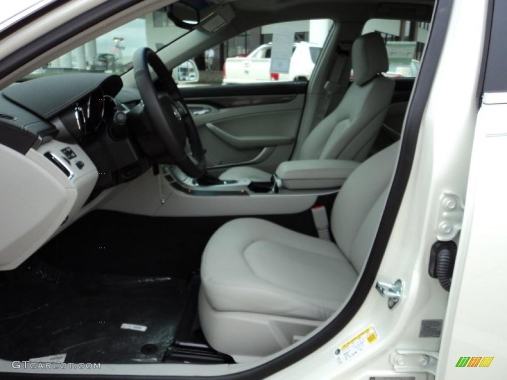Light Titanium/Ebony Interior 2011 Cadillac CTS 3.0 Sedan Photo #45461202