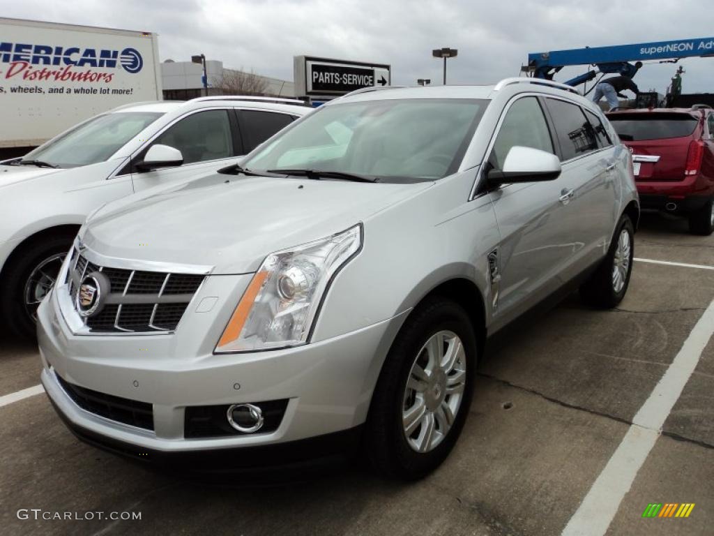 Radiant Silver Metallic 2011 Cadillac SRX FWD Exterior Photo #45461334
