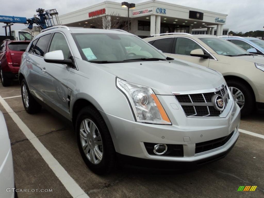 Radiant Silver Metallic 2011 Cadillac SRX FWD Exterior Photo #45461350