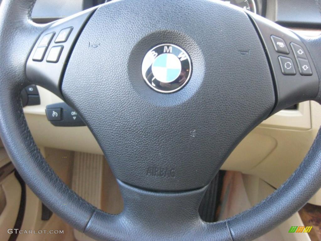 2008 3 Series 328xi Sedan - Deep Green Metallic / Beige photo #28