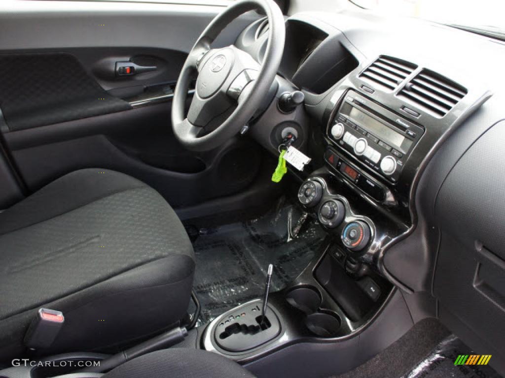 2008 Scion xD Standard xD Model Charcoal Gray Dashboard Photo #45461622