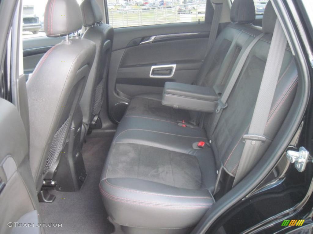 Black Interior 2008 Saturn VUE Red Line Photo #45462060
