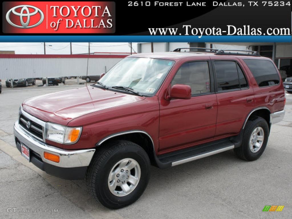 1998 Sunfire Red Pearl Toyota 4runner Sr5 4x4 45449146