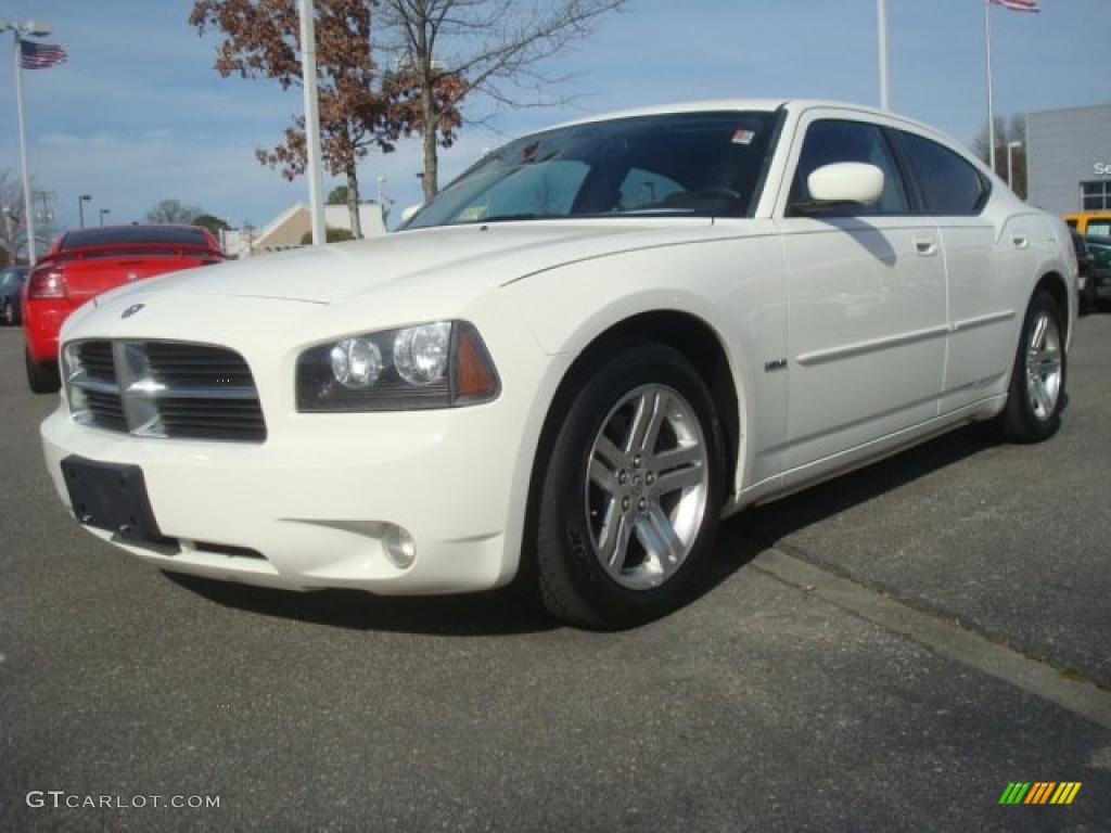 2006 Charger R/T - Stone White / Dark Slate Gray/Light Graystone photo #7