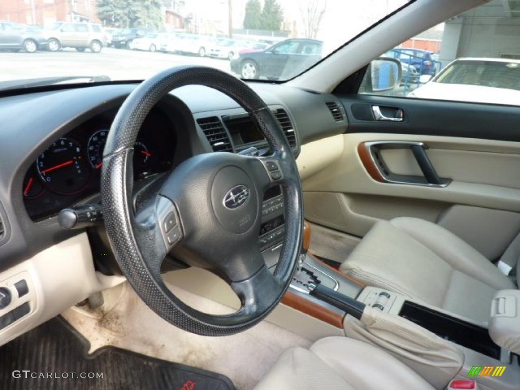 Taupe Interior 2005 Subaru Outback 2.5XT Limited Wagon Photo #45463938