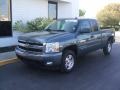 2008 Blue Granite Metallic Chevrolet Silverado 1500 LT Extended Cab  photo #1